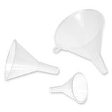 Mini entonnoirs artisanaux tailles assorties 3/pk