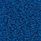 11/0 Miyuki Seed Beads #0149F Tr Matte Capri 22g