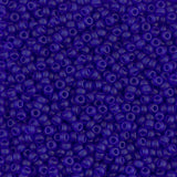 11/0 Miyuki Seed Beads #0151F Tr Matte Cobalt 22g
