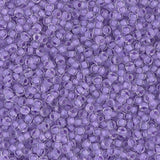 11/0 Miyuki Seed Beads #1924 Semi Matte Lilac Crystal 22g