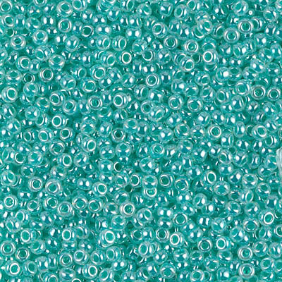 8/0 Miyuki Seed Beads #0536 Ceylon Aqua Green 22g