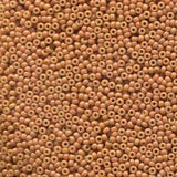 11/0 Miyuki Seed Beads #4457 Op Duracoat Creamy Coral 22g