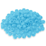Crow/Pony Beads Opaque Light Blue 175/pk