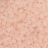 8/0 Toho Seed Beads #11F Tr Frosted Rosaline 8-9g Vial