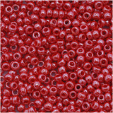 8/0 Toho #125 Op Lustered Cherry 8-9g Vial