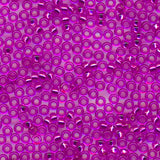 11/0 Miyuki Seed Beads #1340 Silver Lined Fuchsia 22g