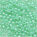 8/0 Toho Seed Beads #144 Ceylon Celery 8-9g Vial