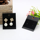 Boucles d'oreilles Cartes 2.5" Black Velvet 50/pk