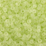 8/0 Toho Seed Beads #15F Tr Frosted Citrus Spritz 8-9g Vial