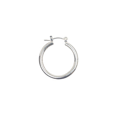24mm Nickel Round Hoop Earrings 10/pk