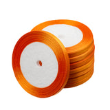Ruban Satin 6mm Orange 25yd