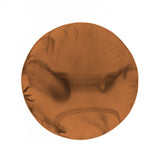 Resin Cabochons, Round 18mm Matte Marble Dark Amber 10/pk