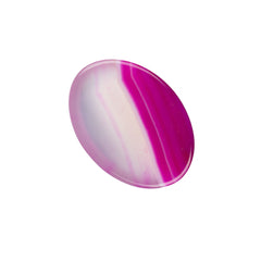 13x18mm Agate Hot Pink (Natural/Dyed) Cabochons 2/pk