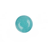 Gemstone Cabs, Round 12mm Jade Aqua (Natural/Dyed) 2/pk