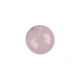 Gemstone Cabs, Round 12mm Rose Quartz (Natural) 2/pk