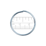 Galvanized Dream Catcher Ring 1" Round 7/pk