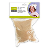 Pom Pom Faux Fur 5" Brown