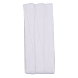 Extra Wide Double Fold Bias Tape White 3yds