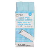 Extra Wide Double Fold Bias Tape Light Blue 3yds