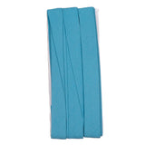 Extra Wide Double Fold Bias Tape Turquoise 3yds