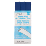 Extra Wide Double Fold Bias Tape Royal Blue 3yds