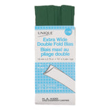 Extra Wide Double Fold Bias Tape Kelly Green 3yds