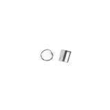 Crimp Tubes 2mm Silver 300/pk