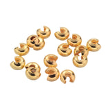 Cache serti 3mm Doré 100/pk