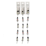 Crystal Lane Holiday Sparkly Snowman Stack 7" Strand