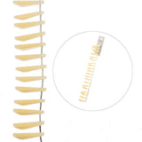 Crystal Lane Long Petal 9x25mm Yellow 7in