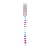 Crystal Lane Lotus 10mm Purple & Blue Mix 7in