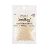 Crystal Lane DIY Flat Back Pearls 5mm White AB 575/pk