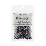 Crystal Lane DIY Flat Back Pearls 5mm Black AB 575/pk