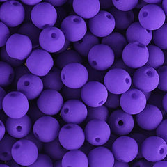 Czech Glass Beads 8mm Round Velvet Violet 23/Strand