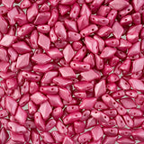 Matubo Czech Gemduo Beads Pearl Shine Light Fuchsia 13g