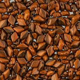 Matubo Czech Gemduo Beads Polychrome Carrot Spice 13g