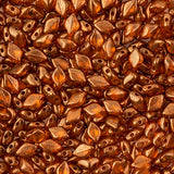 Matubo Czech Gemduo Beads Crystal Halo Tangerine 13g