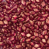 Matubo Czech Gemduo Beads Crystal Halo French Rose 13g