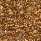 Matubo Czech Gemduo Beads Crystal Halo Champagne 13g