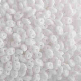 Matubo Czech Superduo Beads Chalk White 22g