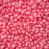 Matubo Czech Superduo Beads Pearl Shine Light Pink 22g