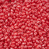 Matubo Czech Miniduo Beads Pearl Shine Rose 13g