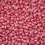 Matubo Czech Miniduo Beads Pearl Shine Light Pink 13g