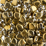 Matubo Czech Ginko Beads Crystal Full Amber 12g