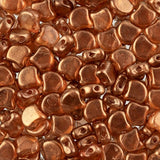 Matubo Czech Ginko Beads Crystal Halo Tangerine 12g