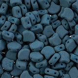 Matubo Czech Ginko Beads Neon Dark Teal 12g