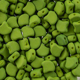 Matubo Czech Ginko Beads Neon Lizard Green 12g