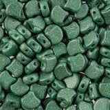 Matubo Czech Ginko Beads Stardance Hunter Green 12g