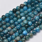 Apatite Beads 6mm Round (Natural) 15-16" Strand
