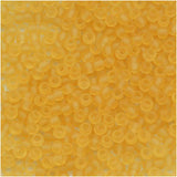 8/0 Toho Seed Beads #2F Tr Frosted Light Topaz 8-9g Vial